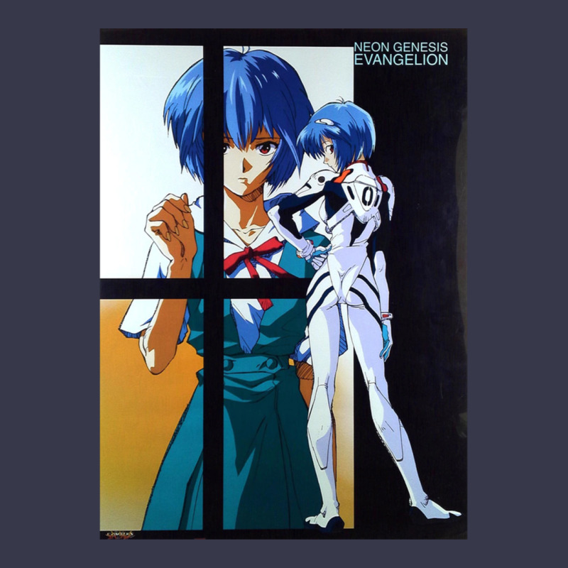 Neon Genesis Evangelion Rei Ayanami Long Sleeve Tee by InspiraDesign | Teevron
