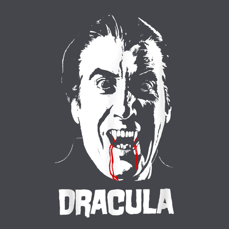 Dracula Vampire Classic Horror Flick White T Shirt Long Sleeve Tee by InspiraDesign | Teevron