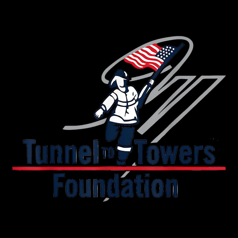 Tunnel To Towers F-oundation American Flag Usa Flag Long Sleeve Tee by InspiraDesign | Teevron
