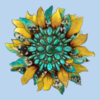 Sunflower With Gemstone And Cowhide Classic Tee | Teevron