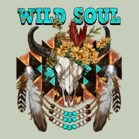 Wild Soul Bull Skull Ladies Tee | Teevron