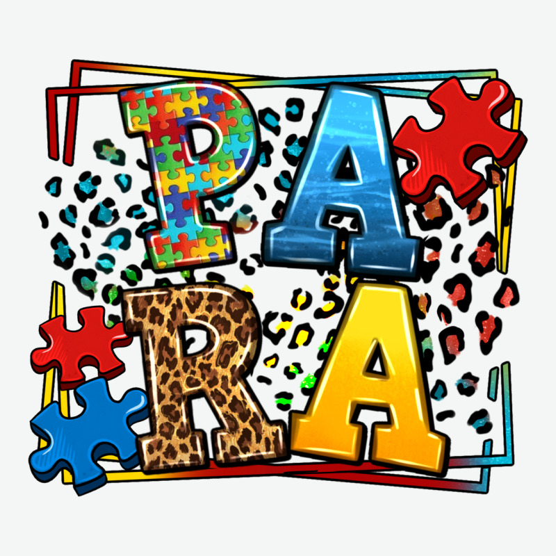 Autism Leopard Frame Para Urban Heavy Tee by LillyAllenDesigns | Teevron
