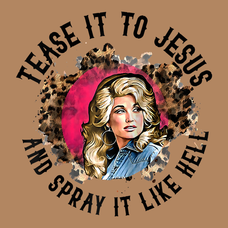 Tease It To Jesus And Spray It Like Hell Leopard Western Raglan Baseba Long Sleeve Tee by ArtChic | Teevron