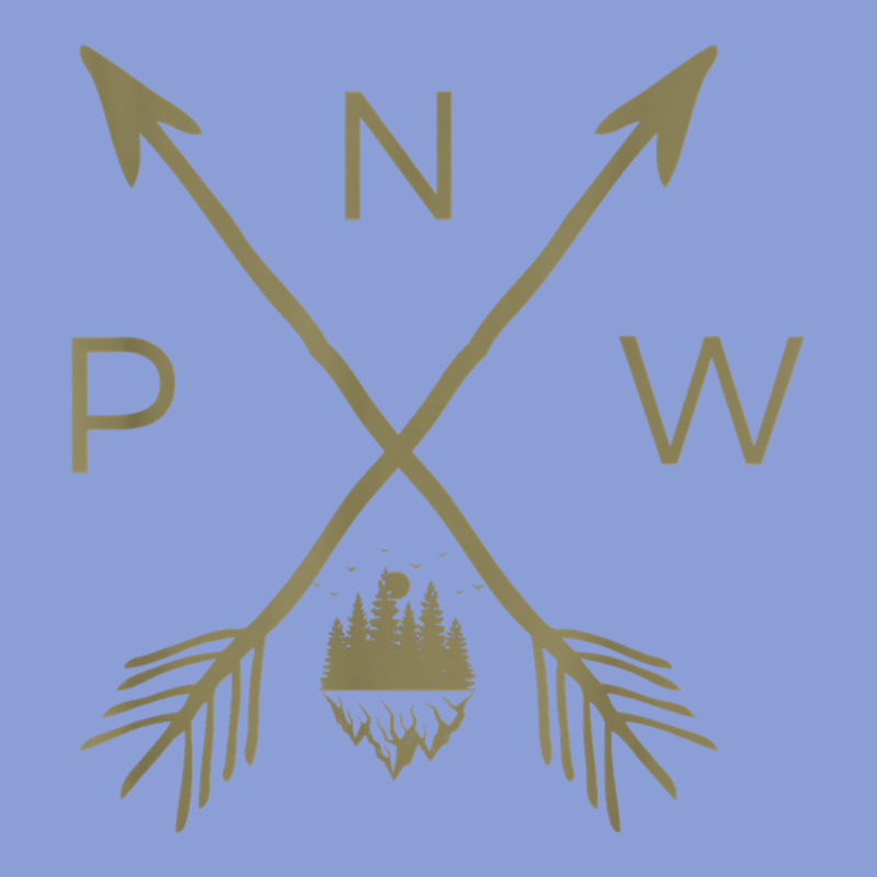 Pacific Northwest Mountain  Cool Pnw Pacific Northwest T Shirt Long Sleeve Tee by ArtChic | Teevron