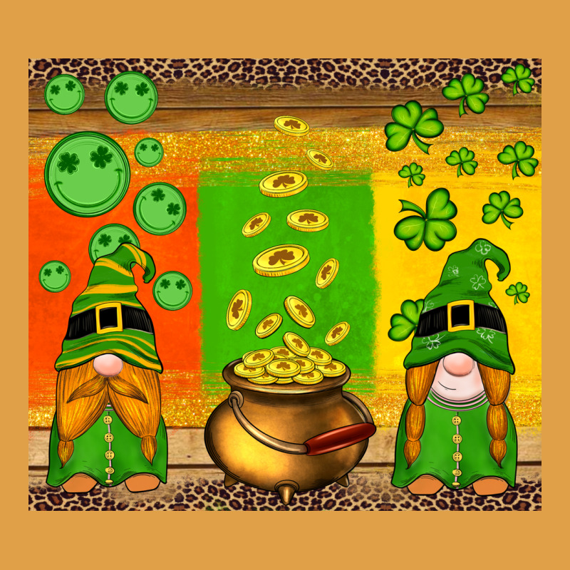 St Patricks Gnomes And Coins With Shamrock Premium Hoodie by Artiststas | Teevron