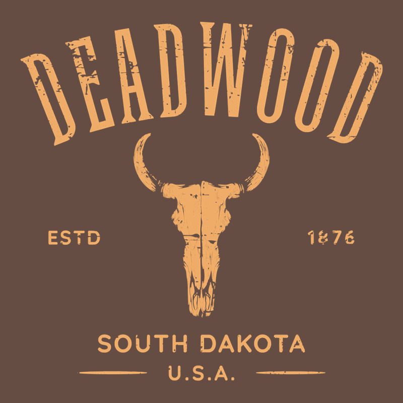 Deadwood South Dakota Usa Vintage Distressed Style Design Long Sleeve Long Sleeve Tee by StudioElite | Teevron
