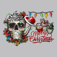 Merry Christmas  Skull Long Sleeve Tee | Teevron