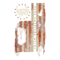 lamb of god, pure american metal flag | Teevron