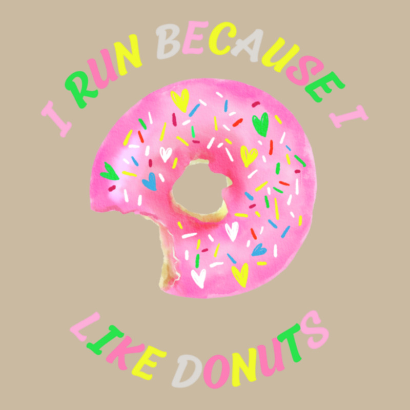 I Run Because I Like Donuts Long Sleeve Tee by StudioElite | Teevron