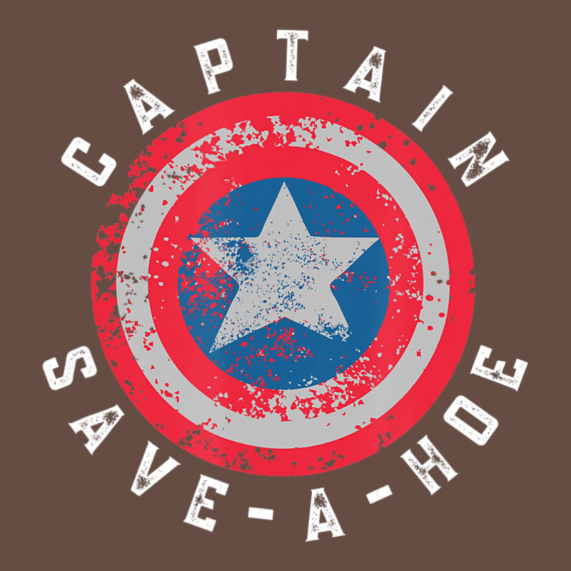 Captain Save-a-hoe Vintage Funny Retro Long Sleeve Tee by StudioElite | Teevron