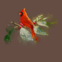 Wild Red Cardinal Bird Long Sleeve Long Sleeve Tee | Teevron