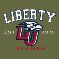 Liberty University Flames Football Lynchburg Virginia Sparky The Eagle Long Sleeve Tee | Teevron