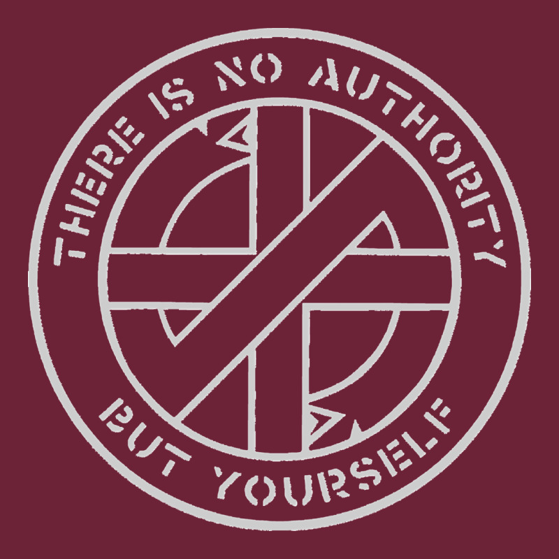 Crass   There Is No  Authority But Yourself Classic Long Sleeve Tee by PixelFlow | Teevron