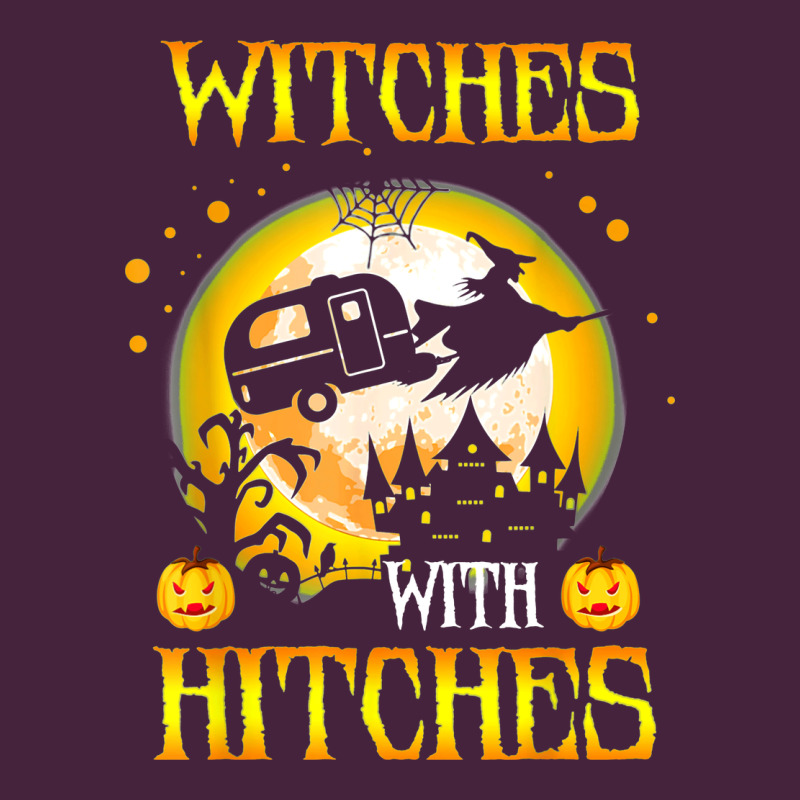 Witches With Hitches Funny Halloween Costume Gift Long Sleeve Tee by PixelFlow | Teevron