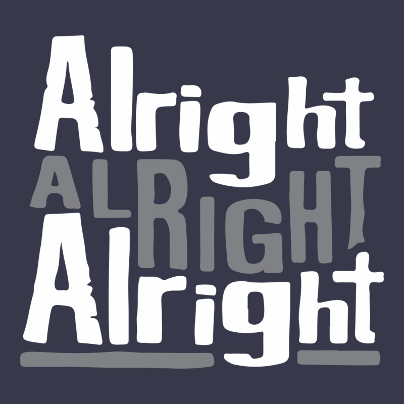 Matthew Mcconaughey Dazed & Confused Alright Alright Alright Hipster T Long Sleeve Tee by PixelFlow | Teevron