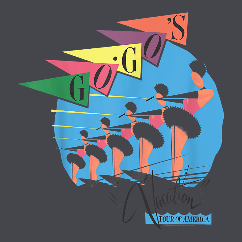 The Go Go's   Vacation Retro T Shirt Long Sleeve Tee by SnappyArt | Teevron