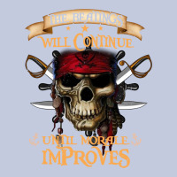 Pirate The Beatings Will Continue Until Morale Improves Long Sleeve Tee | Teevron