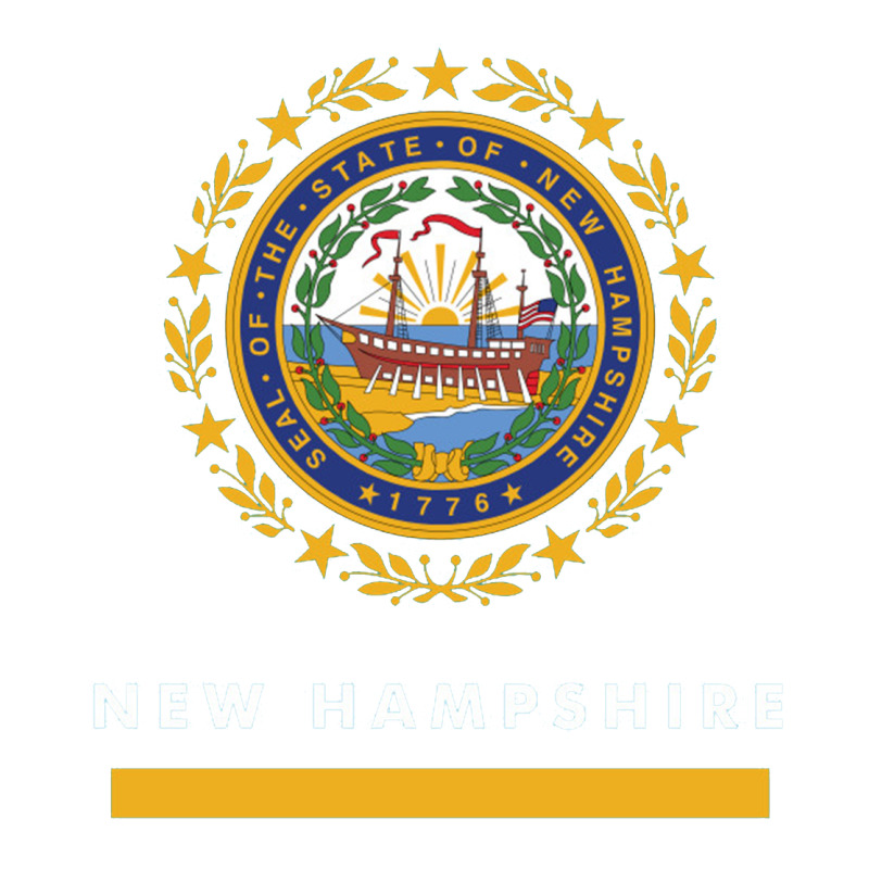 New Hampshire State Flag New Long Sleeve Tee by SnappyArt | Teevron