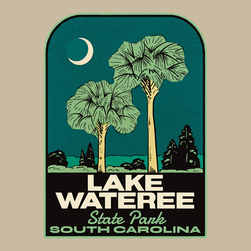 Trending Lake Wateree State Park Sc Vintage Travel Long Sleeve Tee by SnappyArt | Teevron