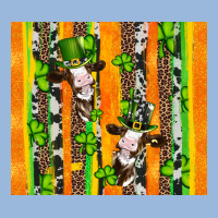 St Patricks Cow And Shamrock With Cowhide Premium Hoodie | Teevron