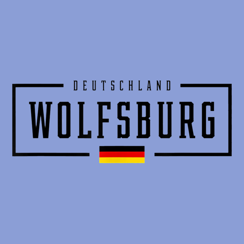 Wolfsburg Deutschland Germany German Flag Long Sleeve Tee by FloraArt | Teevron