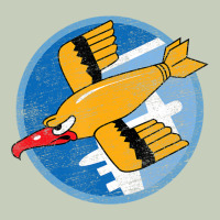 Ww2 91st Bomb Squadron Flying Fortress Soaring Bird Patch Long Sleeve Tee | Teevron