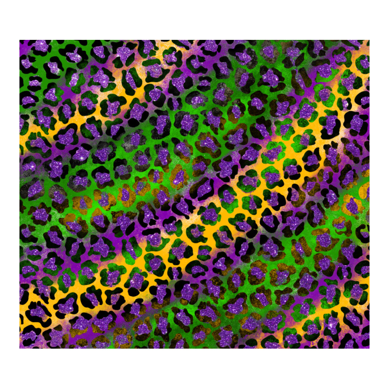 Mardi Gras Leopard Heavyweight Hoodie by RanaPortraitStore | Teevron