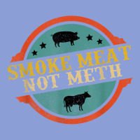 Smoke Meat Not Meth Funny Bbq Grill Lover Meat Lover Retro Long Sleeve Tee | Teevron