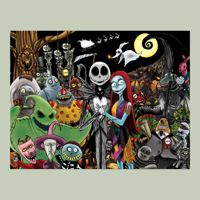 Nightmare Before Christmas Long Sleeve Tee by FloraArt | Teevron