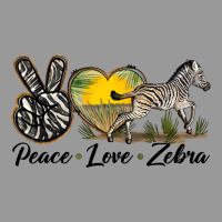 Peace Love Zebra Vintage Hoodie | Teevron