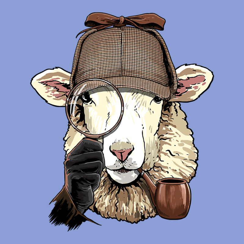 Detective Sheep Lamb Spy Investigator Farmer Sheep Lover 53 Long Sleeve Tee by ArtMosaic | Teevron