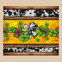 St Patricks Day Western Shamrock Heavyweight Sweatshirt | Teevron