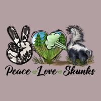 Peace Love Skunks Vintage Hoodie | Teevron