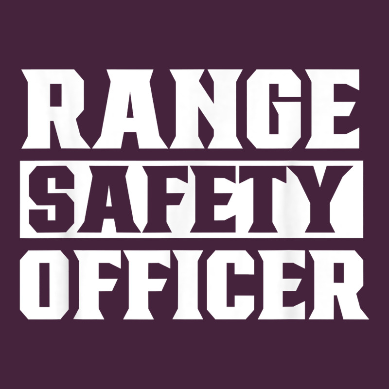Range Safety Officer Worker Team Job T Shirt Long Sleeve Tee by ArtMosaic | Teevron