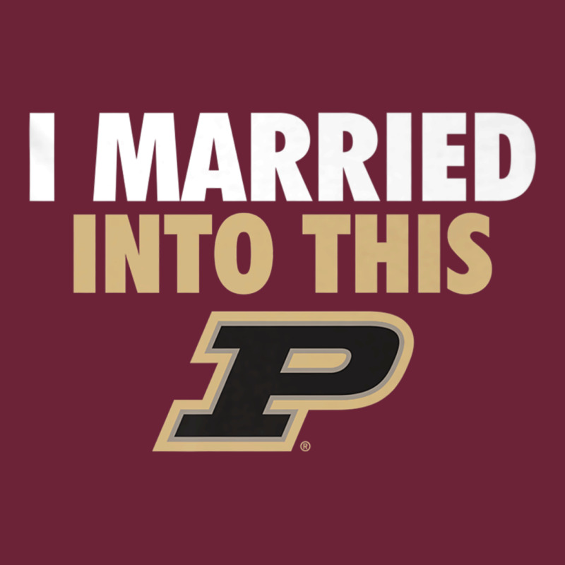 Purdue Boilermakers Married Into This - Apparel Long Sleeve Tee by ArtMosaic | Teevron