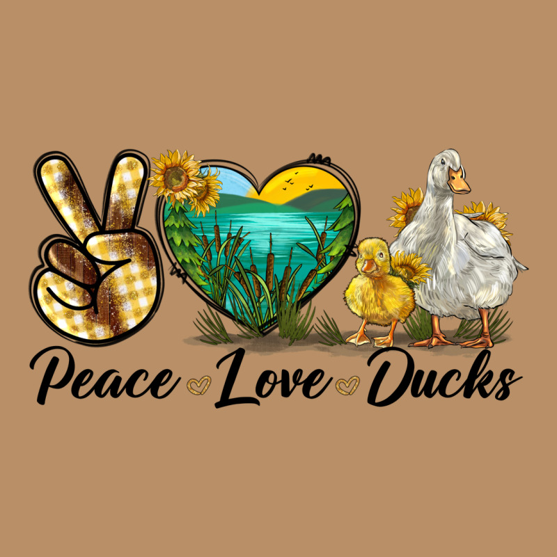 Peace Love Ducks Vintage Hoodie by LillyAllenDesigns | Teevron