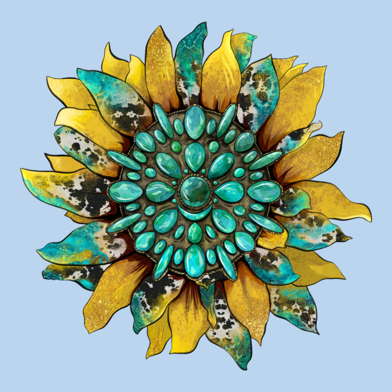 Sunflower With Gemstone And Cowhide Classic Tee by Artiststas | Teevron