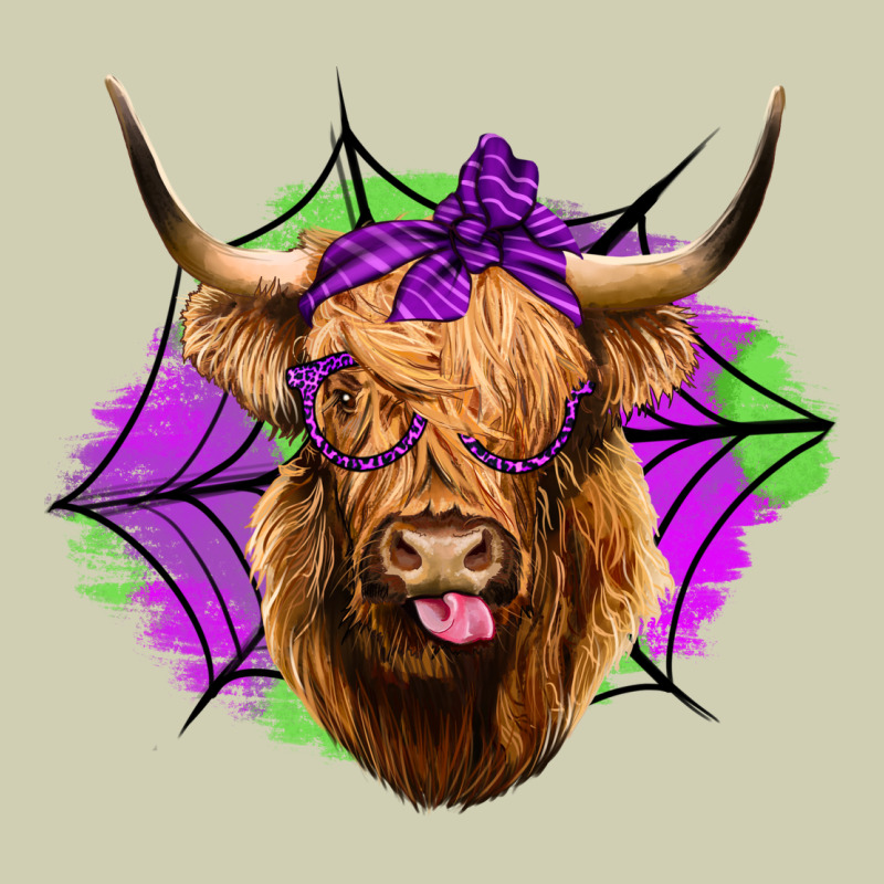 Halloween Highland Cow Heavy Core Tee by Jasminsmagicworld | Teevron