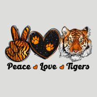 Peace Love Tigers Zipper Hoodie | Teevron