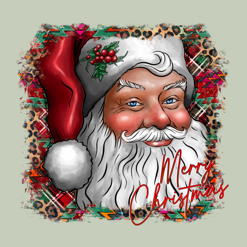 Merry Christmas Santa Long Sleeve Tee by CowhideDigitalArt | Teevron