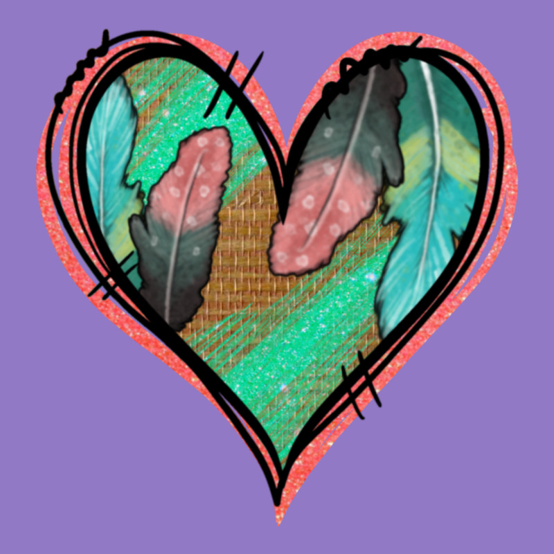 Feather Heart Urban Hoodie by Jasminsmagicworld | Teevron