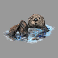 California Sea Otter Vintage Hoodie | Teevron