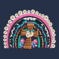 Easter Cross Daisy Egg Rainbow Premium Hoodie | Teevron