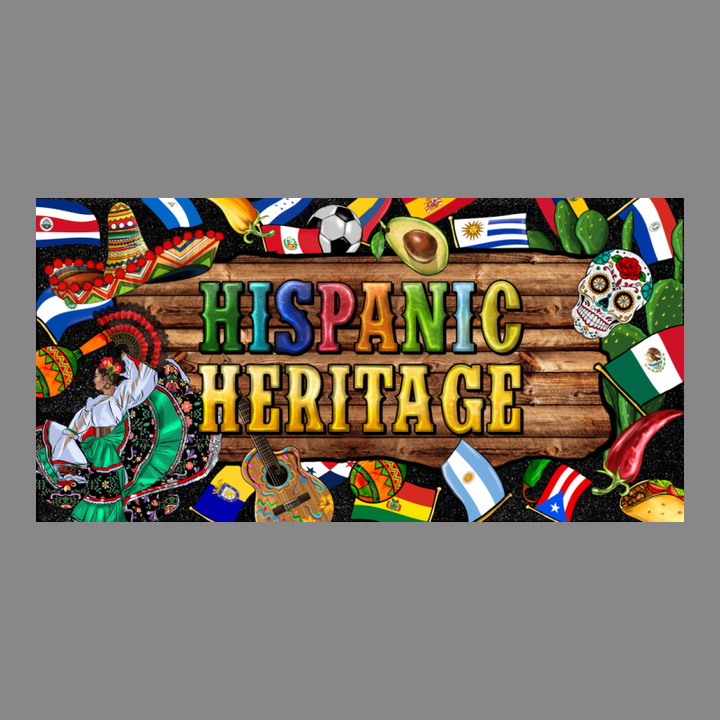 Hispanic Heritage License Plate Vintage Tee by BundleAndBundleShop | Teevron