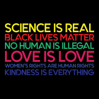Anti Trump Science Is Real Black Lives Matter T Shirt Long Sleeve Tee | Teevron