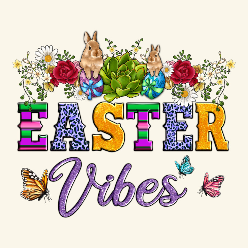 Easter Vibes And Butterfly With Bunny And Flowers Premium Hoodie by Artiststas | Teevron