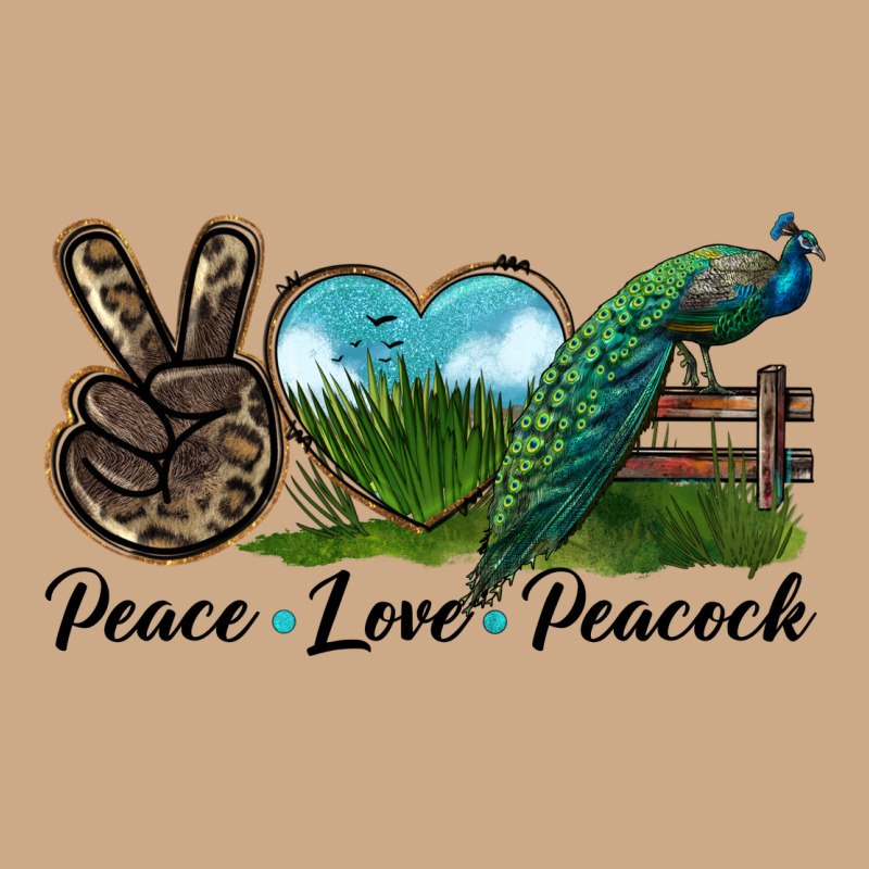 Peace Love Peacock Vintage Hoodie by LillyAllenDesigns | Teevron