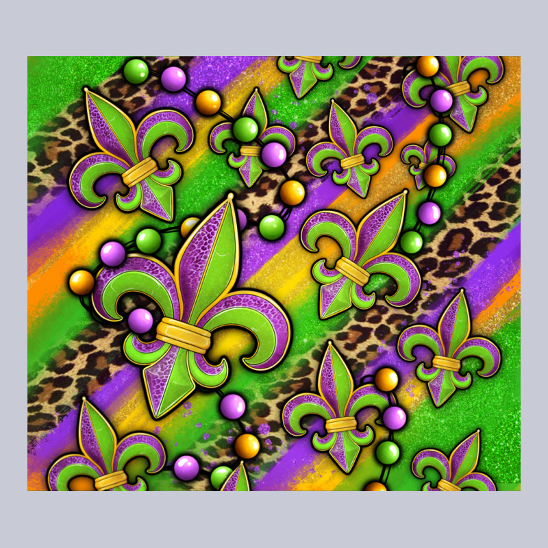 Mardi Gras Carnival Fleur De Lis Heavyweight Hoodie by Jasminsmagicworld | Teevron