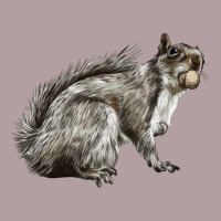 Gray Squirrel Vintage Hoodie | Teevron