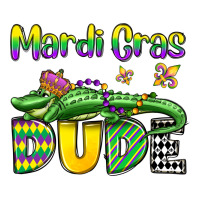 mardi gras dude alligator olivia | Teevron